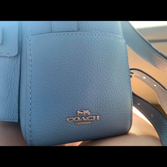 Coach Handbags - Authentic Coach Backpack babyblue Mini